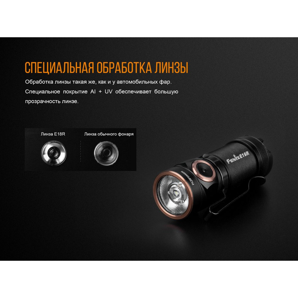 Ліхтар ручний Fenix E18R