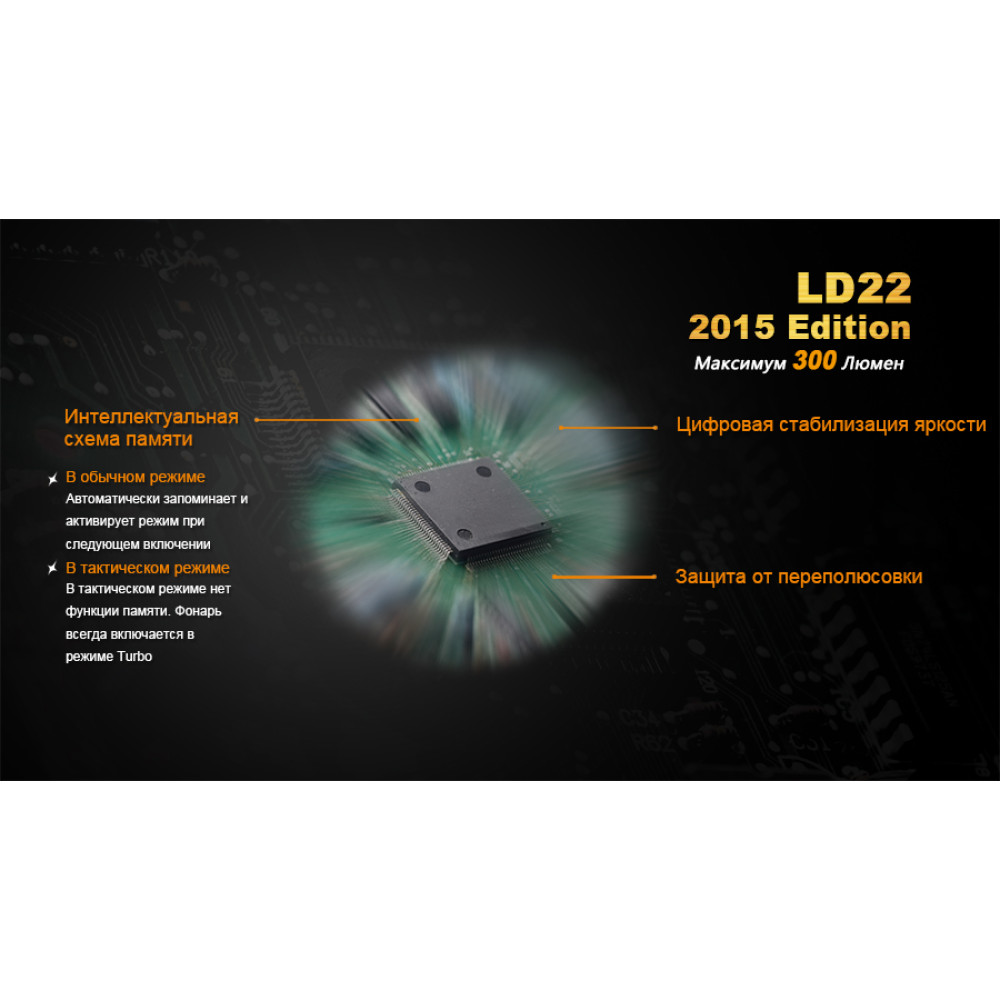 Ліхтар ручний Fenix LD22XPG2R52015