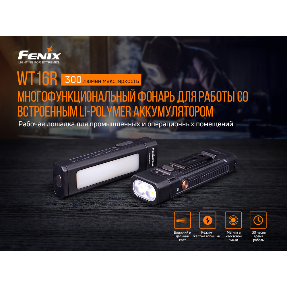 Ліхтар ручний Fenix WT16R