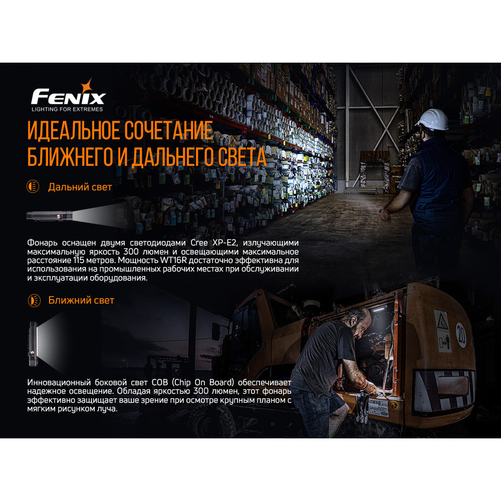 Ліхтар ручний Fenix WT16R