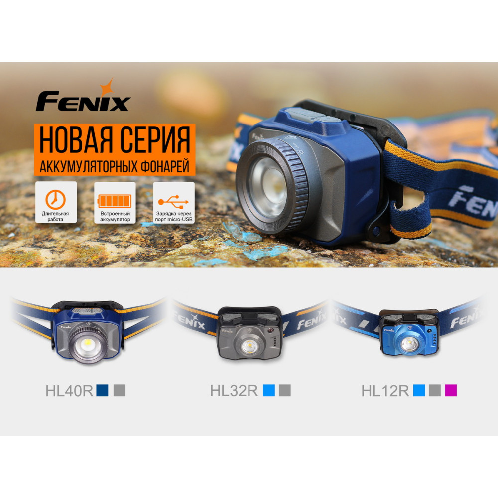 Ліхтар налобний Fenix HL12Rp