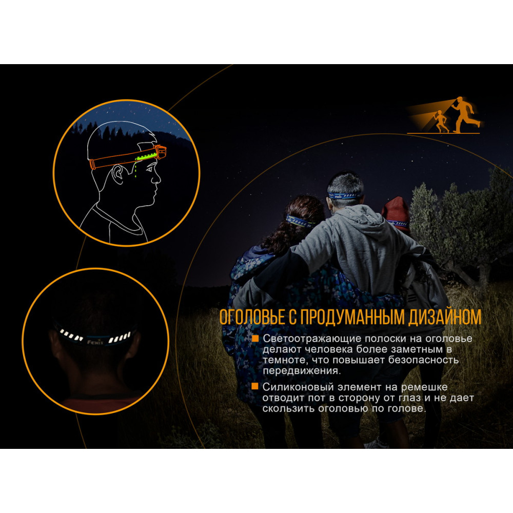 Ліхтар налобний Fenix V2.0 HL16bl