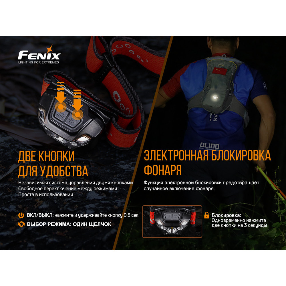 Ліхтар налобний Fenix HL18RT