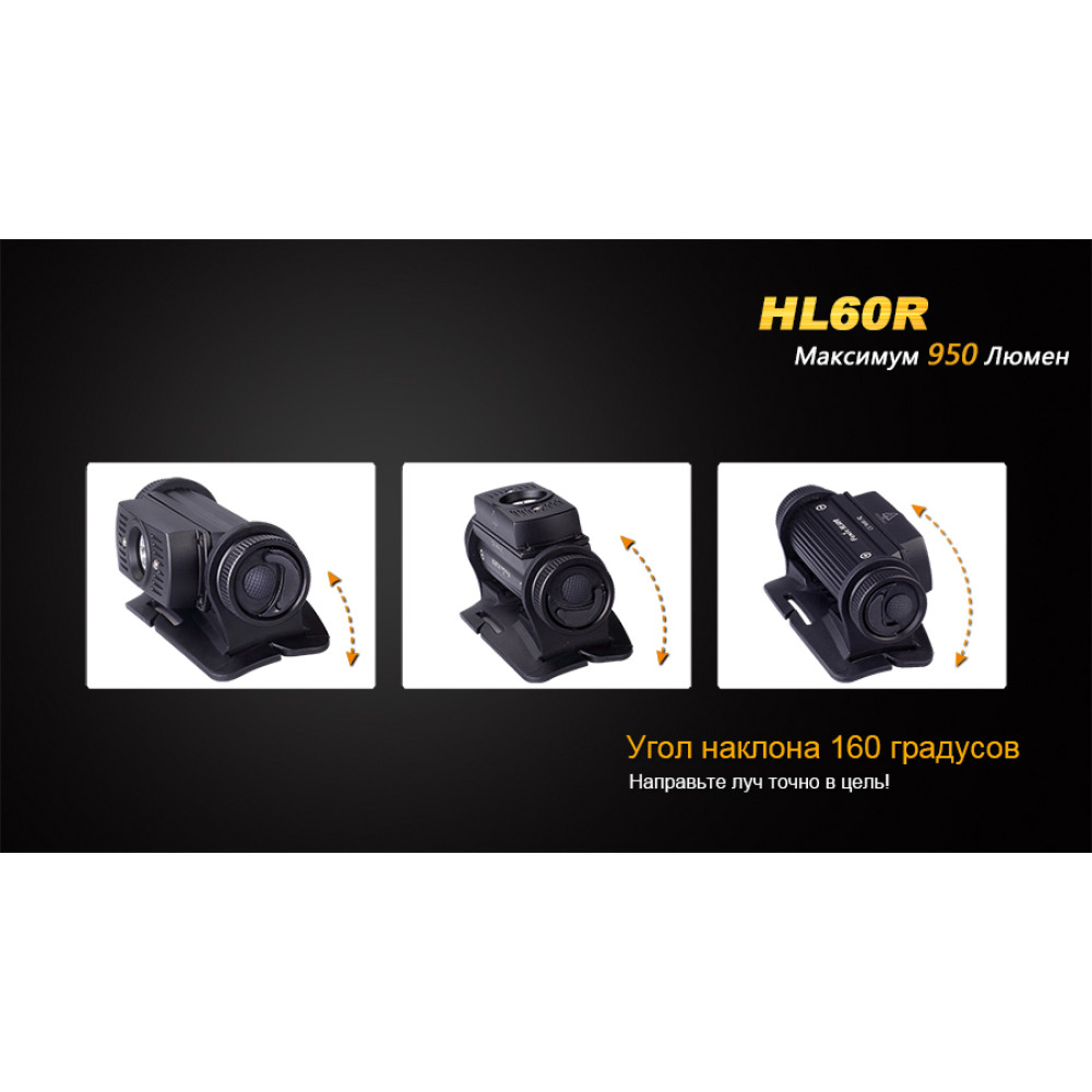 Ліхтар налобний Fenix Cree XM-L2 U2 Neutral White LED HL60RU2