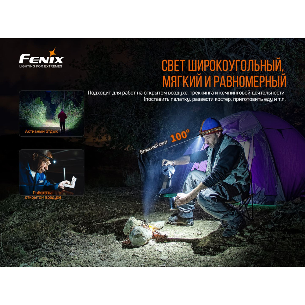 Ліхтар налобний Fenix V2.0 HM60R