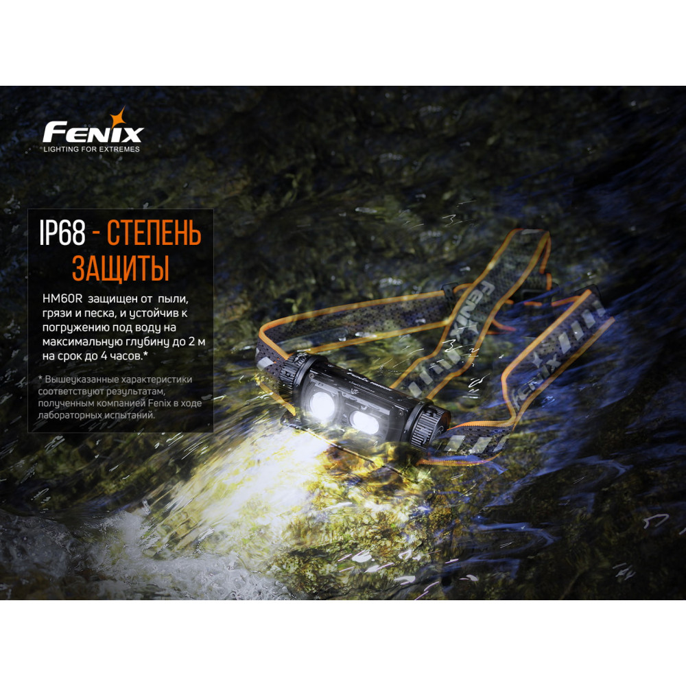 Ліхтар налобний Fenix V2.0 HM60R