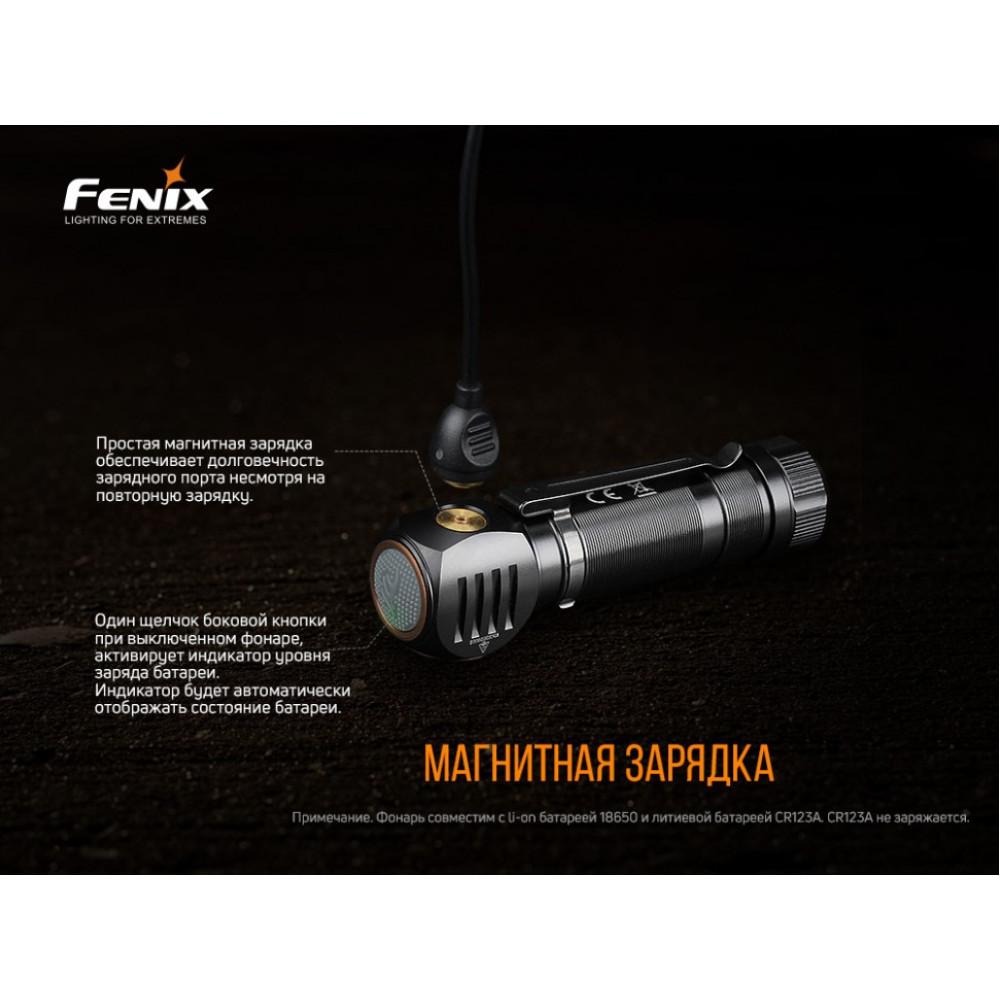 Ліхтар налобний Fenix + складний ніж Ruike S22