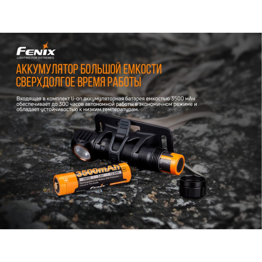 Ліхтар налобний Fenix + складний ніж Ruike S22