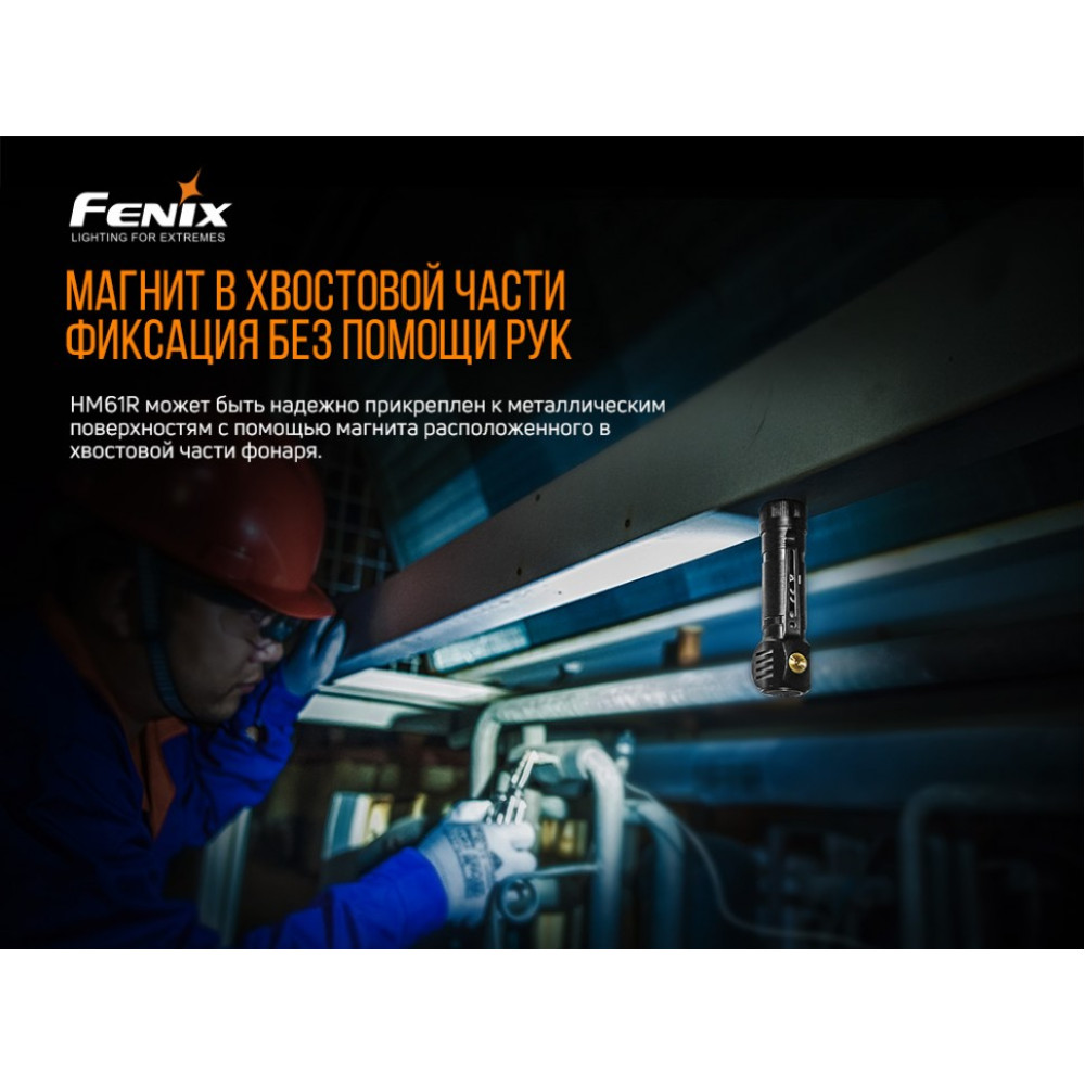 Ліхтар налобний Fenix + складний ніж Ruike S22