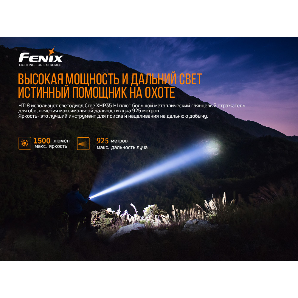 Ліхтар Fenix HT18