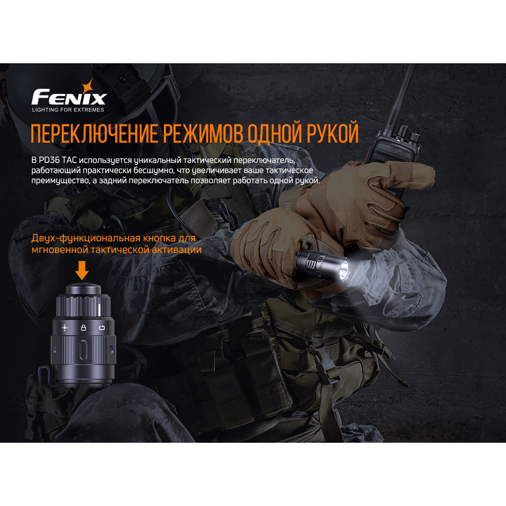 Ліхтар Fenix PD36TAC