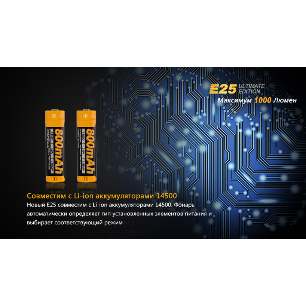 Ліхтар ручний Fenix E25XPLV5
