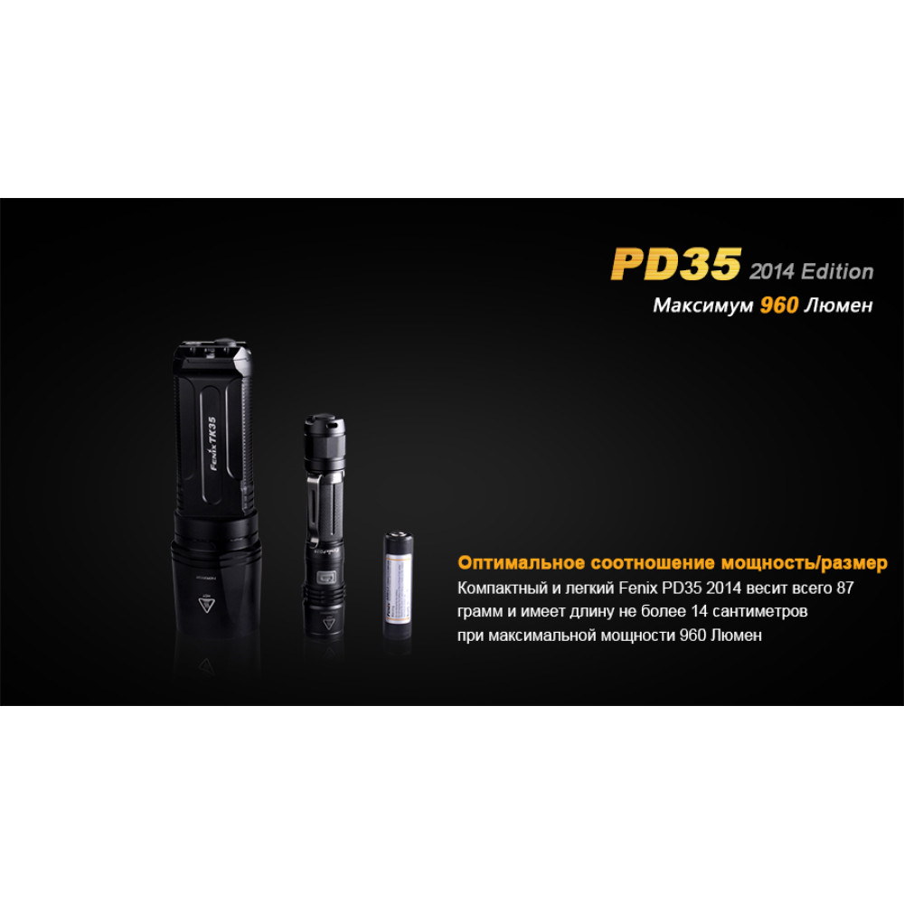 Ліхтар ручний Fenix PD35XML2U2new