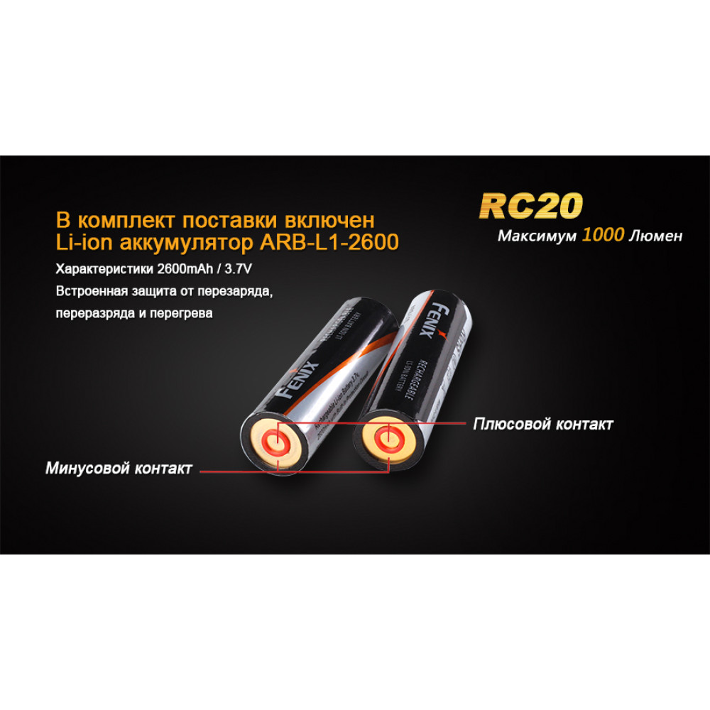 Ліхтар Fenix RC20XML2U2