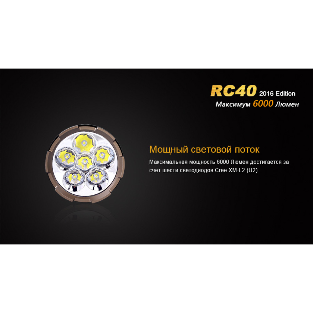Ліхтар Fenix Cree XM-L2 U2 RC402016