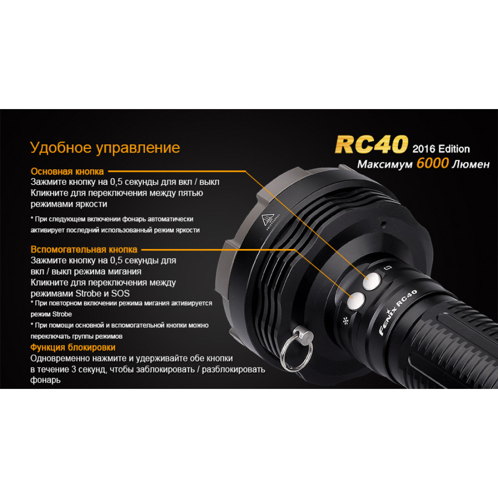Ліхтар Fenix Cree XM-L2 U2 RC402016