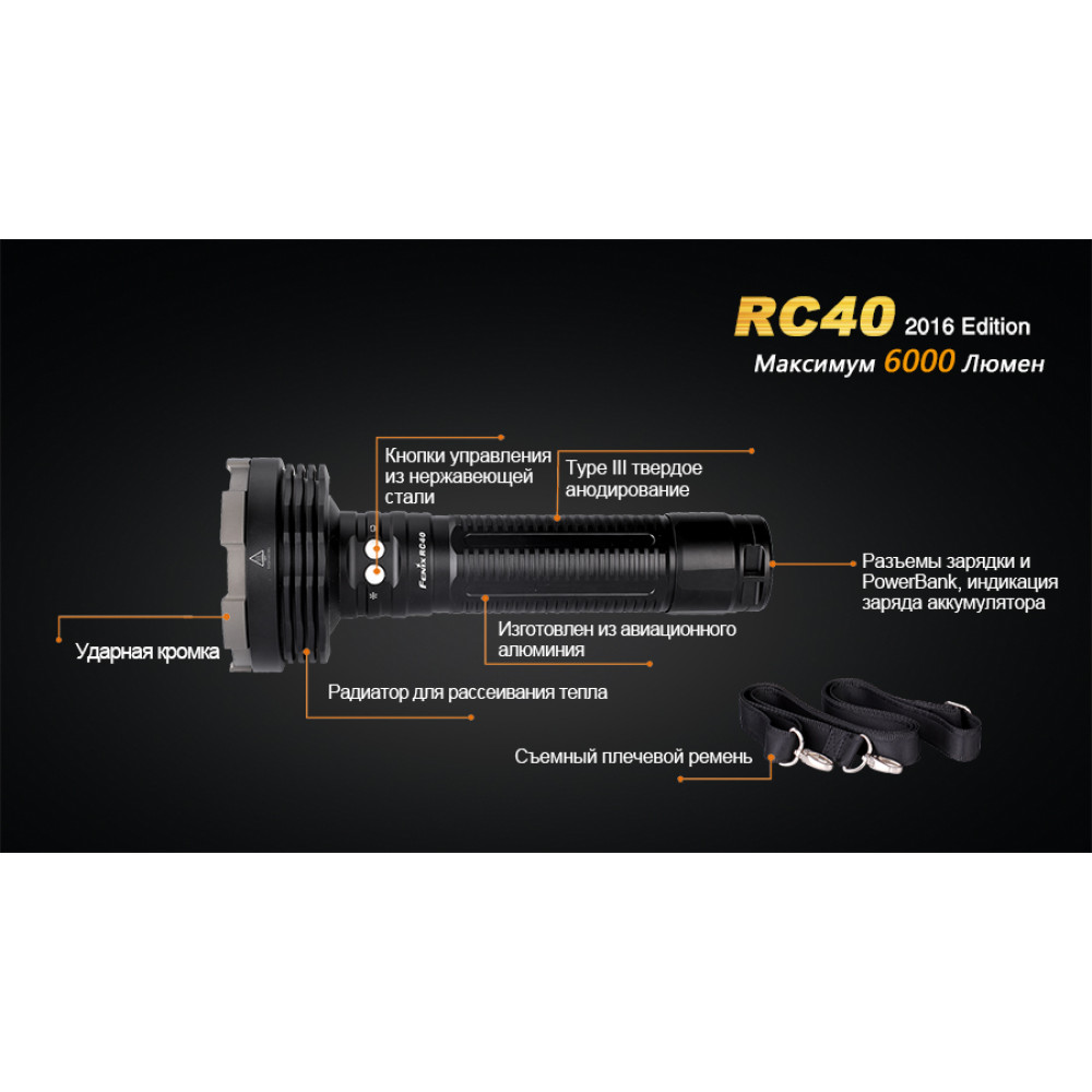 Ліхтар Fenix Cree XM-L2 U2 RC402016