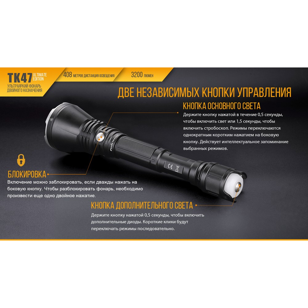 Ліхтар Fenix TK47UE
