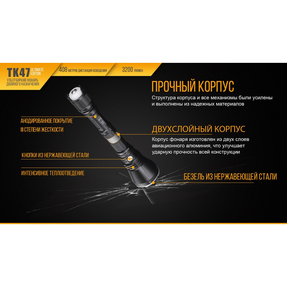 Ліхтар Fenix TK47UE