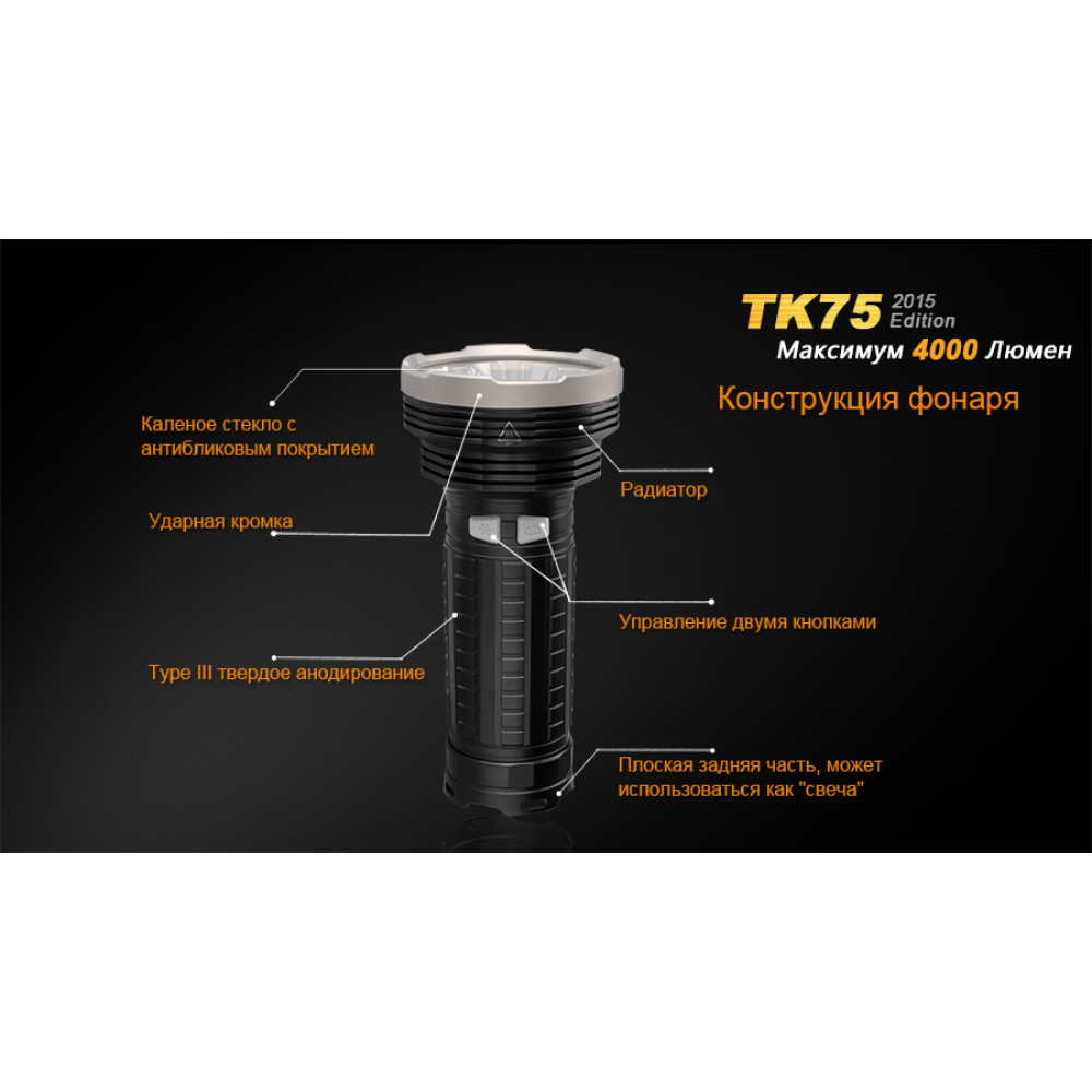Ліхтар Fenix TK75XM-L22015