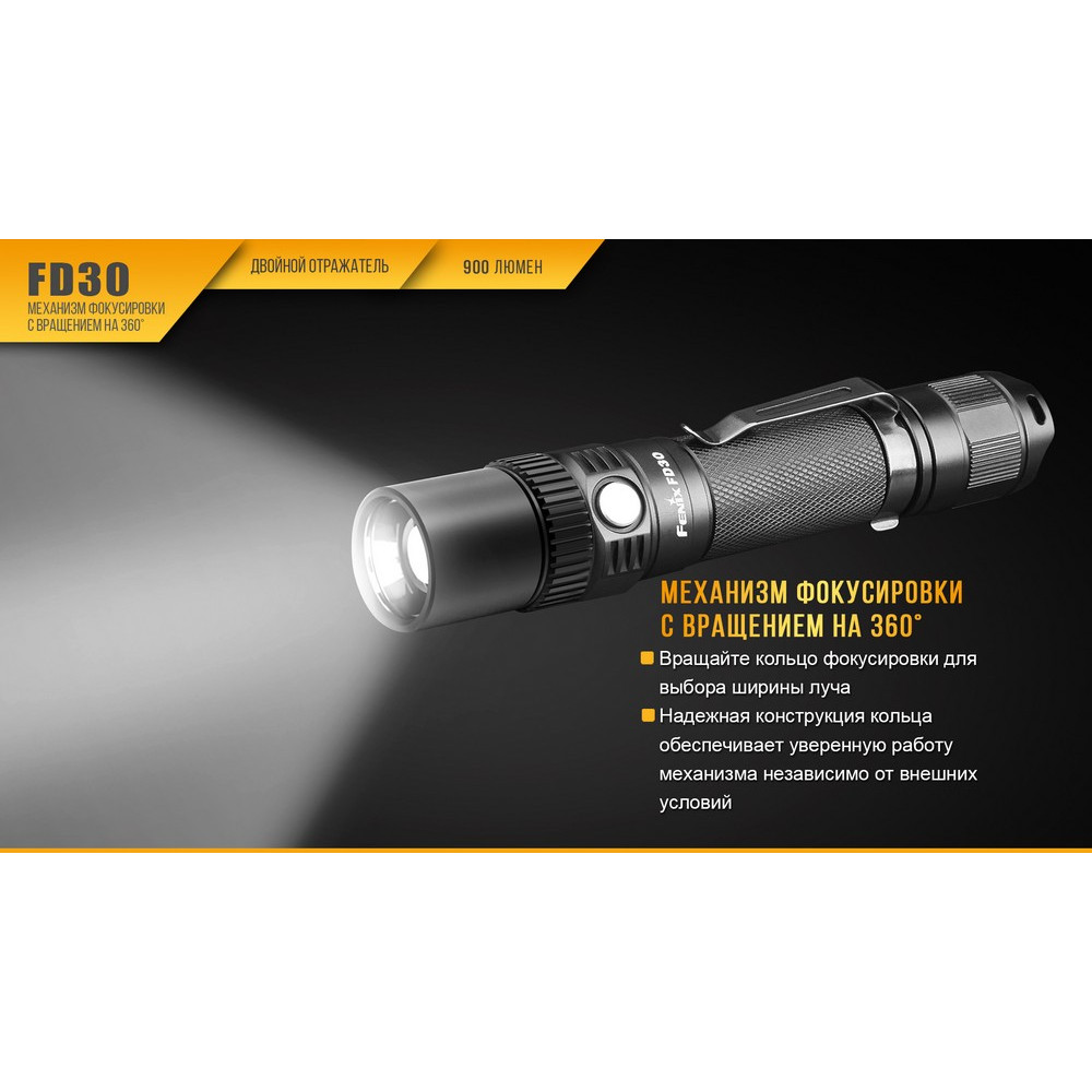 Ліхтар Fenix Cree XP-L HI LED FD30
