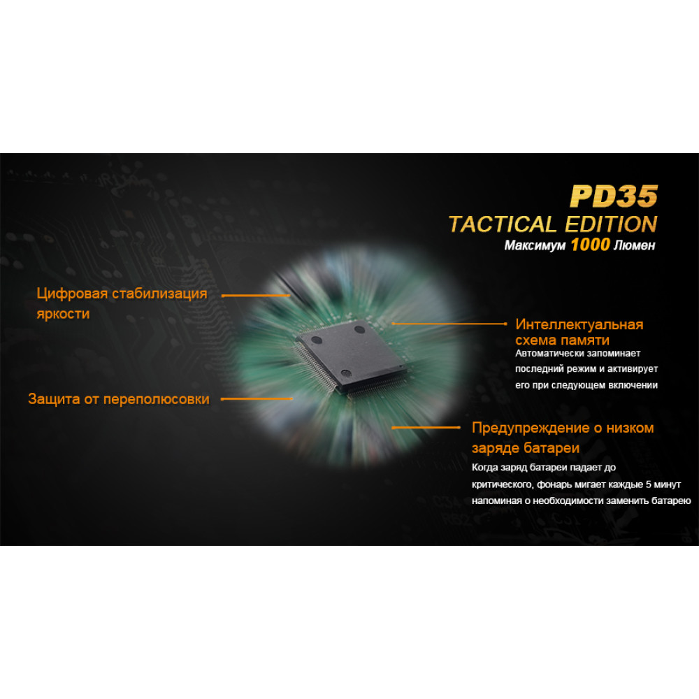 Ліхтар Fenix Cree X5-L PD35TAC