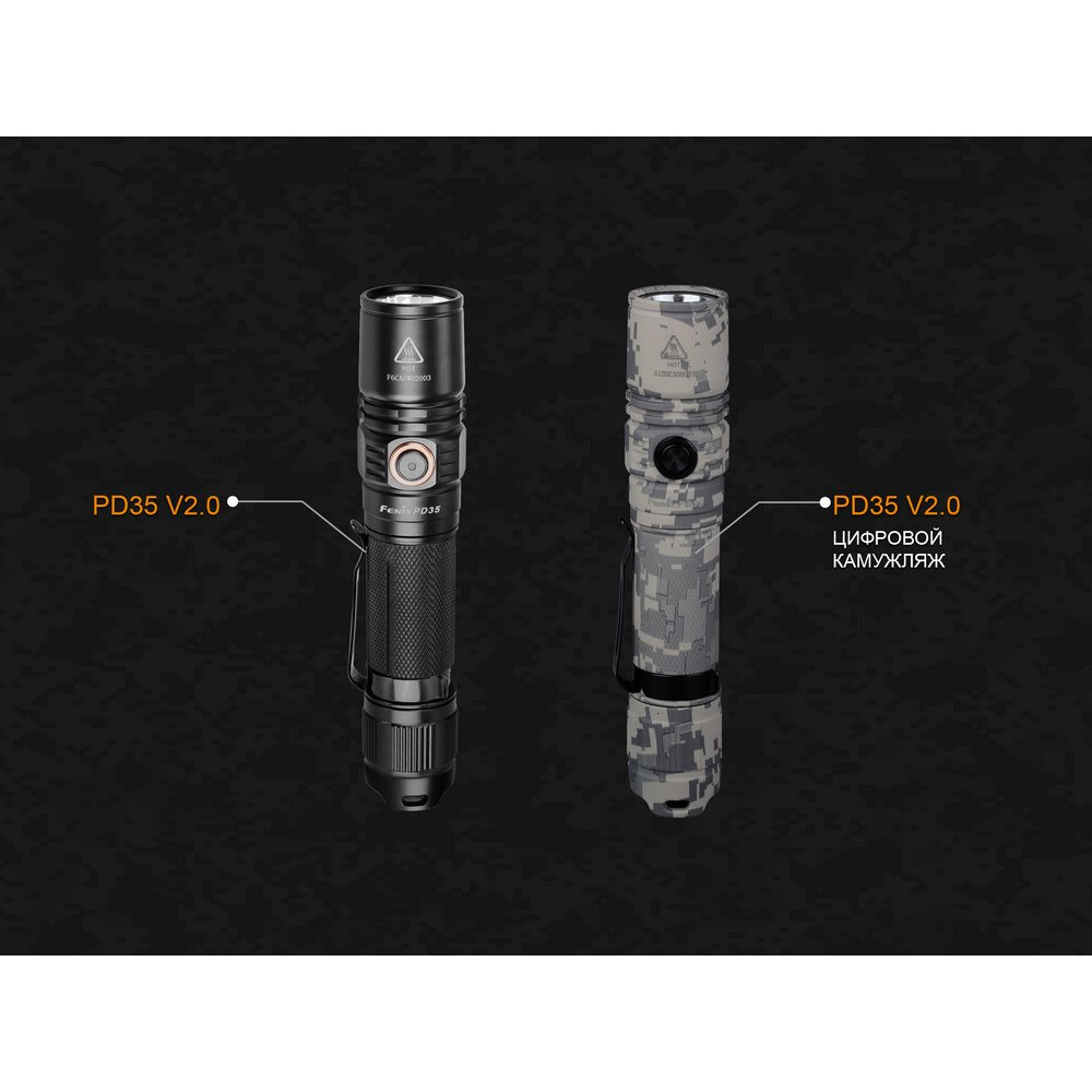 Ліхтар Fenix V2.0 UCP Digital Camo Edition PD35V20CE 