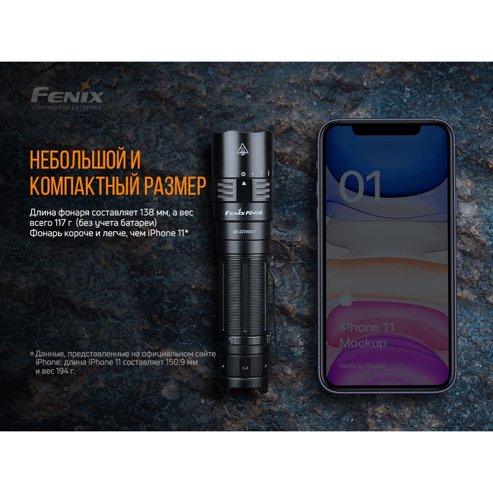 Ліхтар Fenix PD40RV20