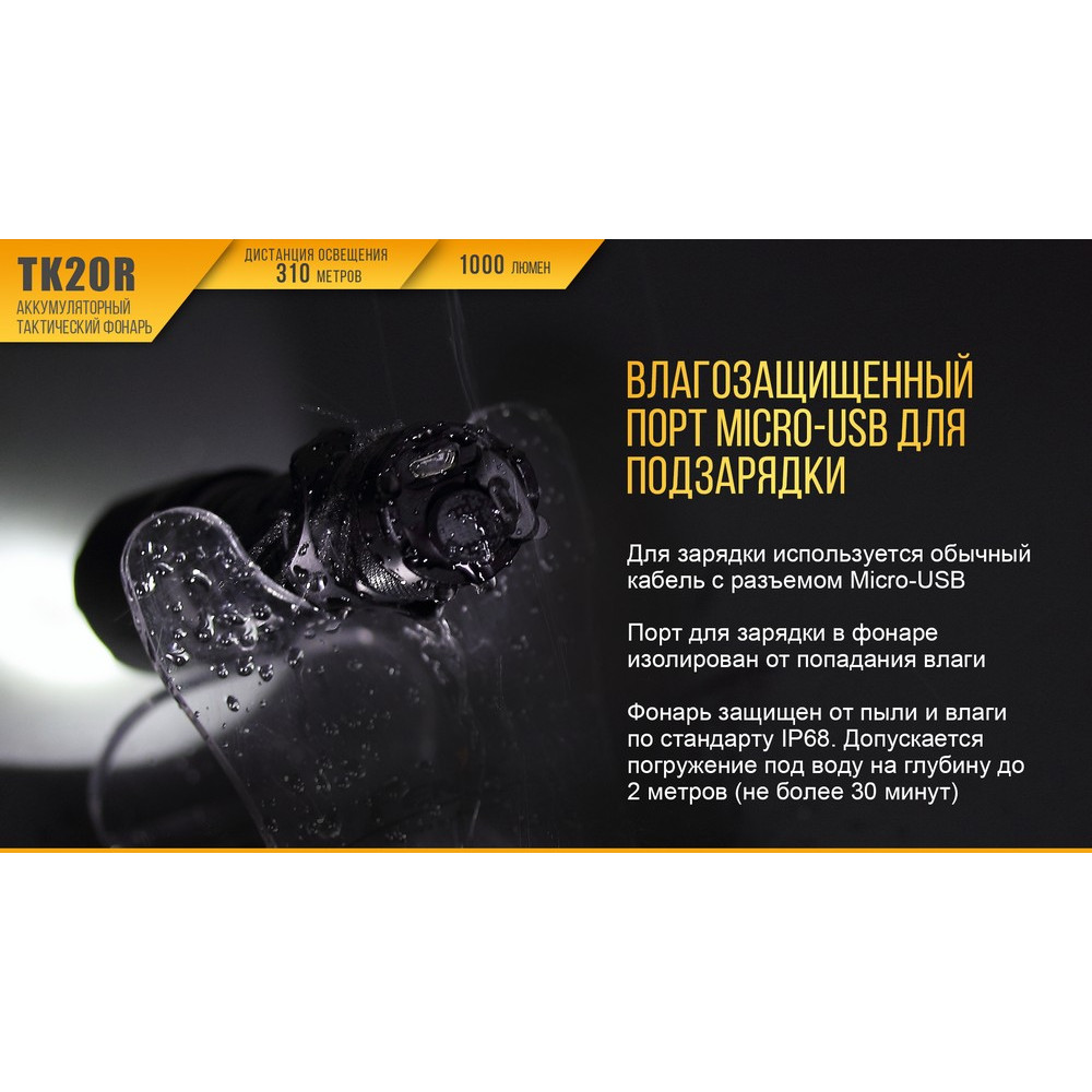 Ліхтар Fenix TK20R