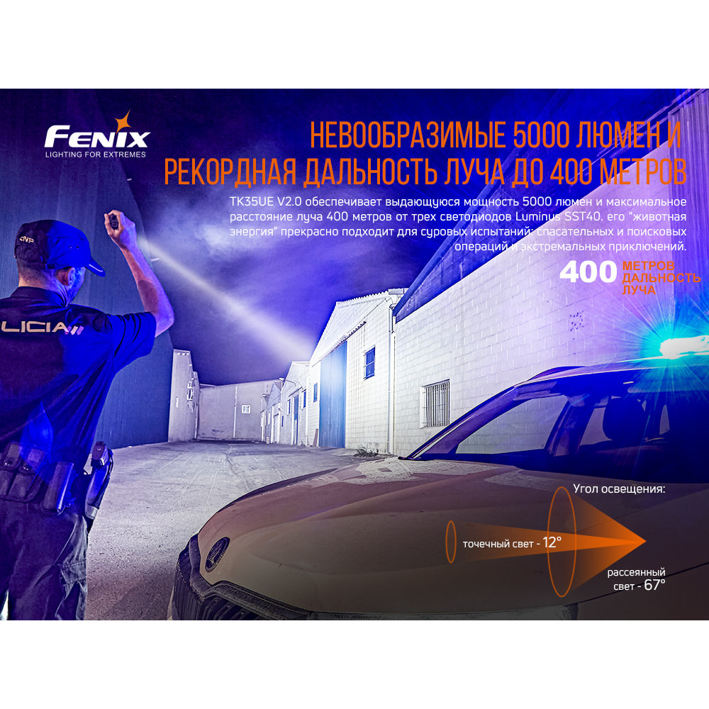 Ліхтар Fenix TK35UEV20