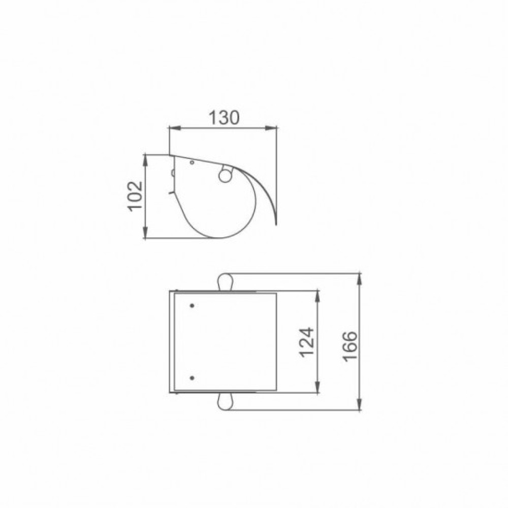 Папіротримач Frap F501