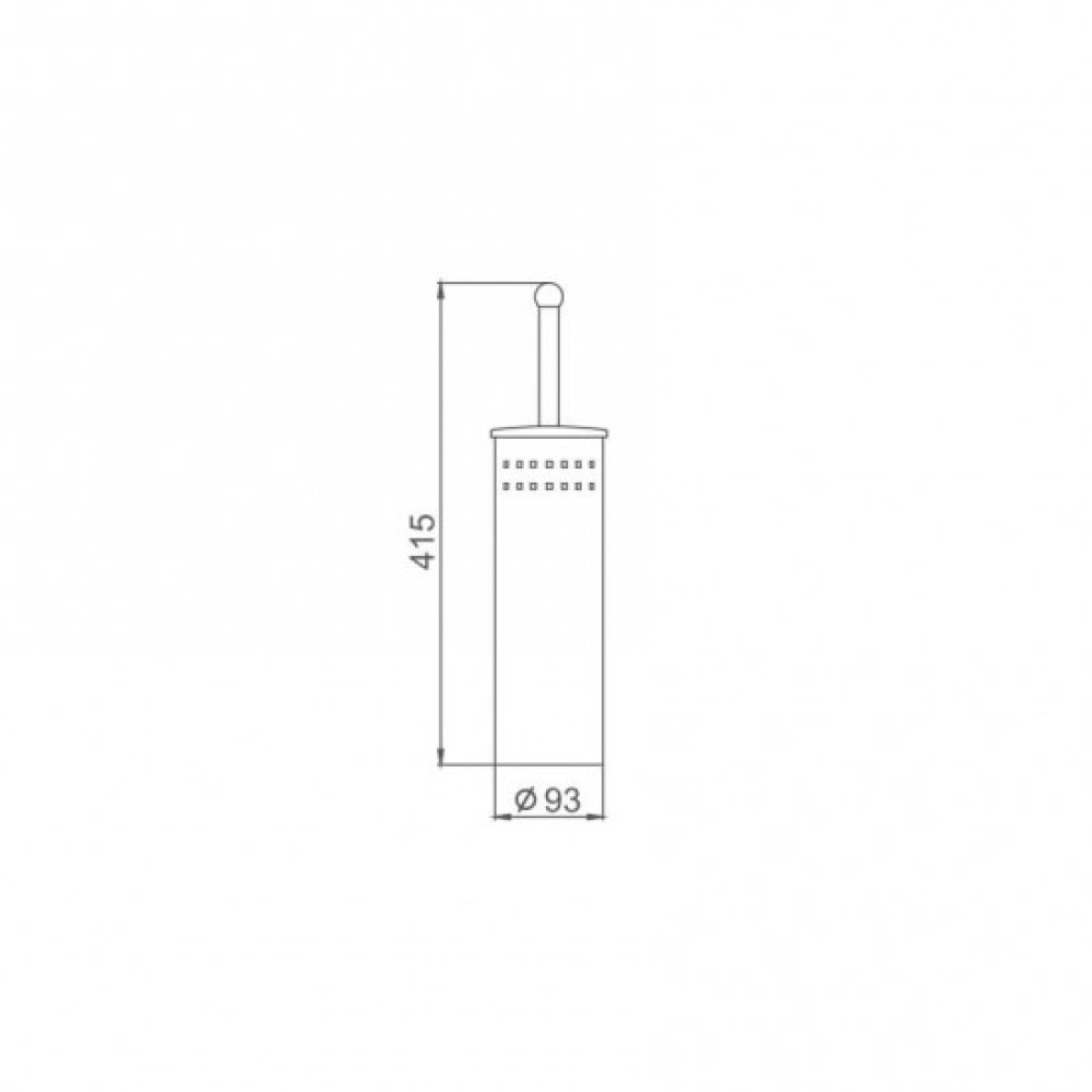 Ёршик для унитаза Frap F902
