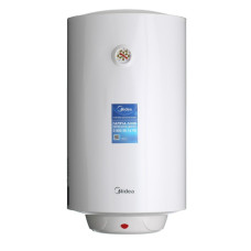 Водонагреватель Midea 80 л, 1500 Вт, "сухой" ТЭН, вертикальный, цилиндрический, белый (D80-15F1(D))
