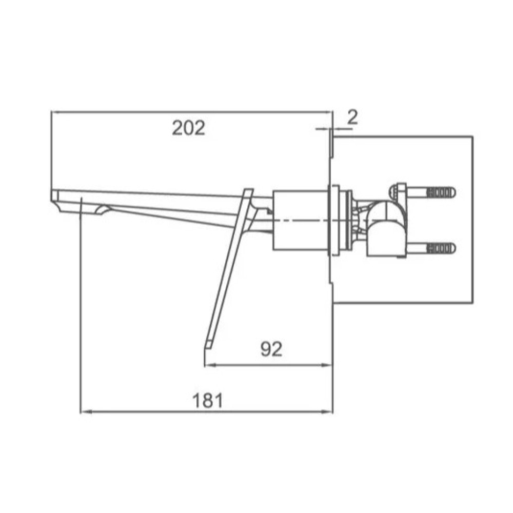 Змішувач для умивальника Frap F1057-22