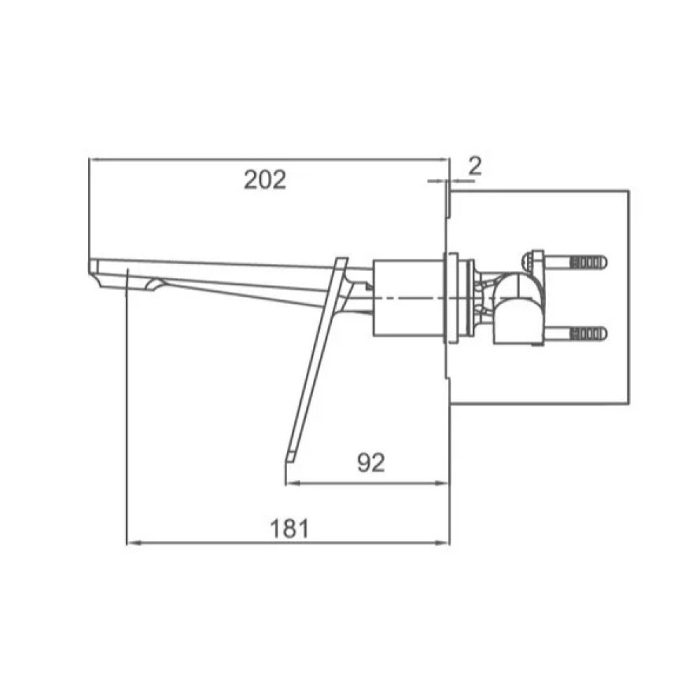 Змішувач для умивальника Frap F1058-22