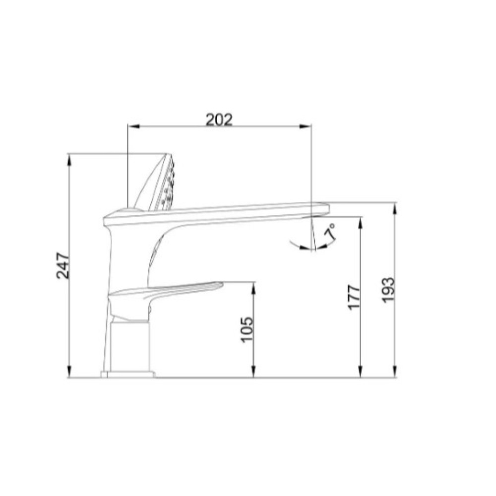 Смеситель для ванны Frap F1149