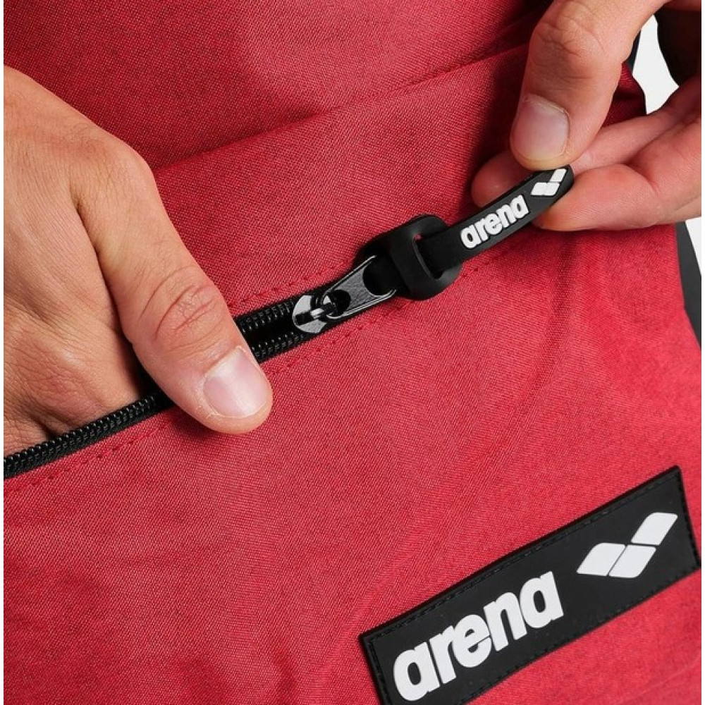 Рюкзак Arena TEAM BACKPACK 30 чорний, червоний 46 x 31 x 16 3468336262399