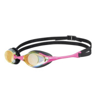 Окуляри для плавання Arena COBRA SWIPE MIRROR жовтий, рожевий OSFM 3468336567715