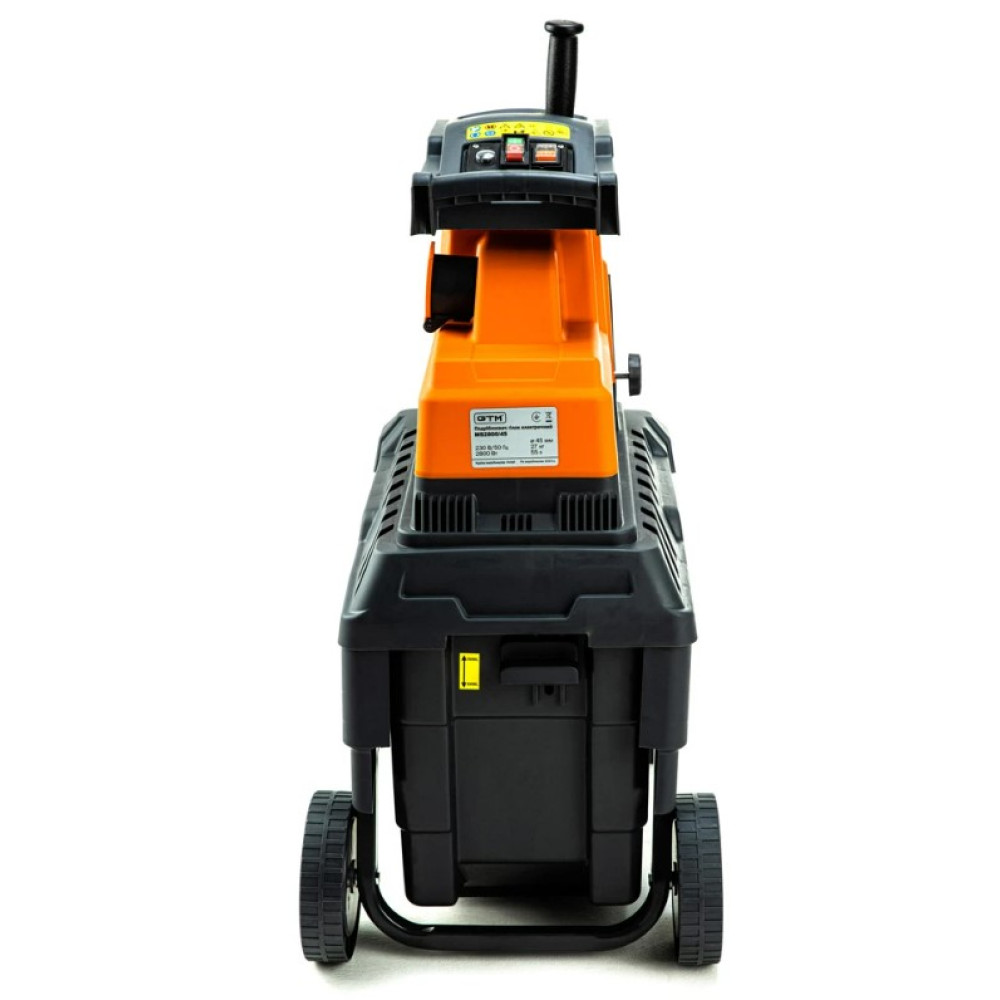 Измельчитель садовый GTM MS2800/45 фрезерный механизм