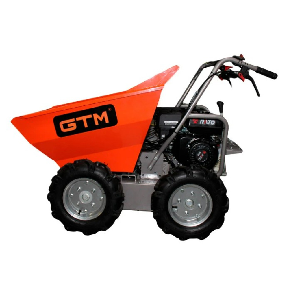 Самохідний будівельний візок думпер GTM T30 300 кг на колесах