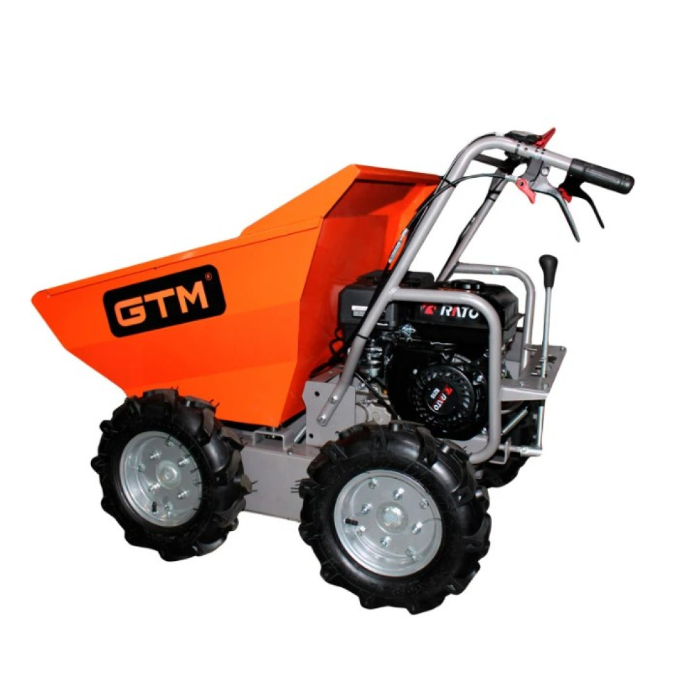 Самохідний будівельний візок думпер GTM T30 300 кг на колесах