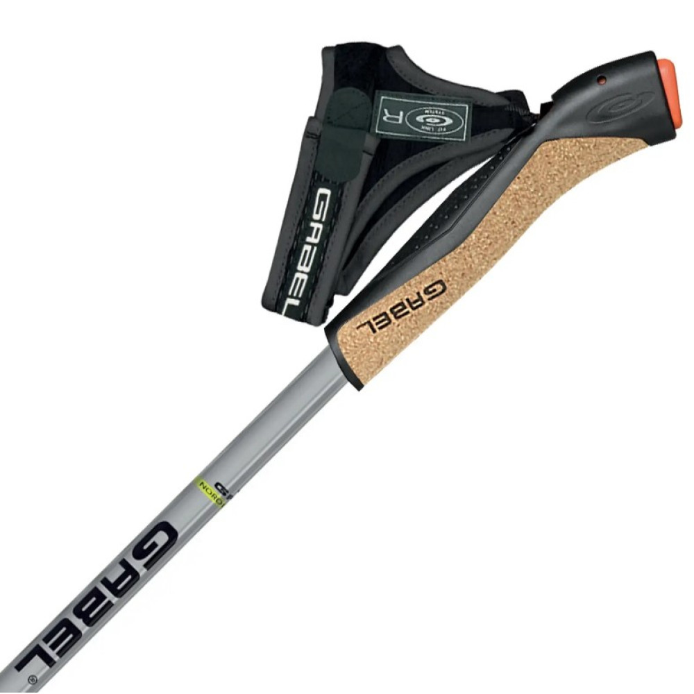 Палиці для скандинавської ходьби Gabel X-5 Black/Yellow 130 (7008351131300) (DAS301687)
