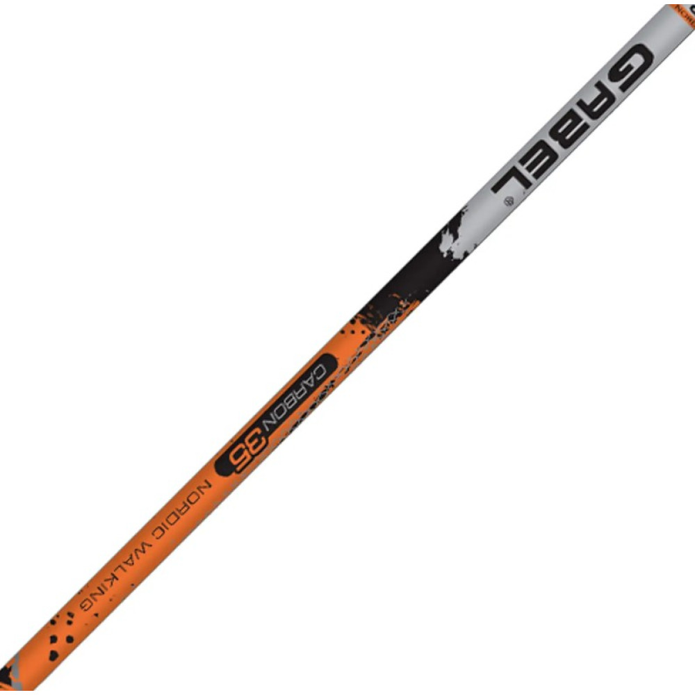 Палиці для скандинавської ходьби Gabel X-1.35 Black/Orange 125 (7008361141250) (DAS301689)