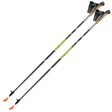 Палки для скандинавской ходьбы Gabel X-5 Black/Yellow 120 (7008351131200) (DAS301831)