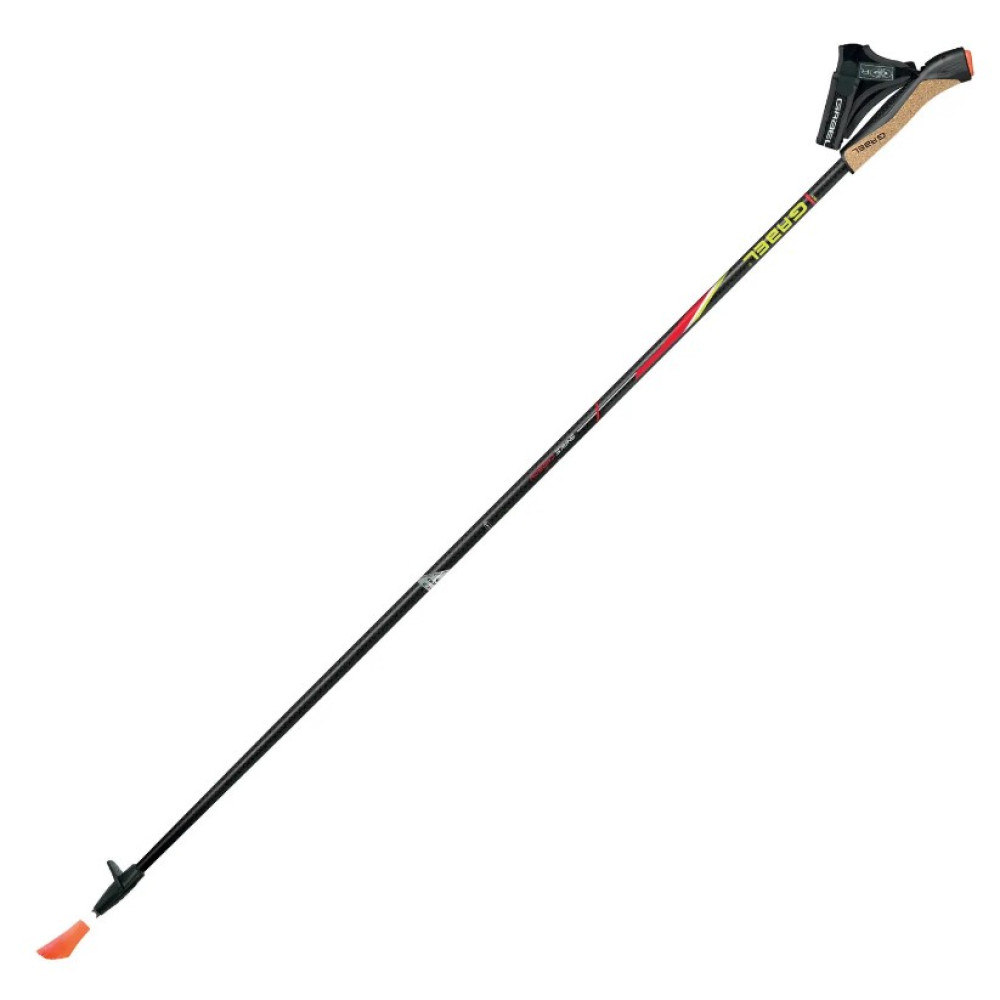 Палки для скандинавской ходьбы Gabel FX-75 Snake Carbon 110 Dual Spike (7008351011100) (DAS302072)