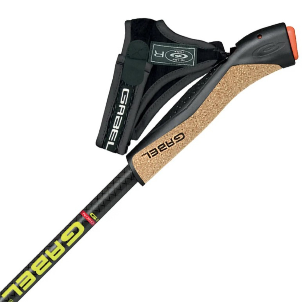 Палки для скандинавской ходьбы Gabel FX-75 Snake Carbon 110 Dual Spike (7008351011100) (DAS302072)