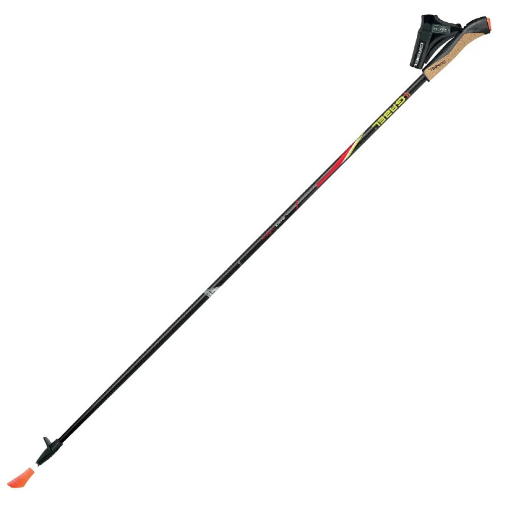 Палиці для скандинавської ходьби Gabel FX-75 Snake Carbon 120 Dual Spike (7008351011200) (DAS302082)