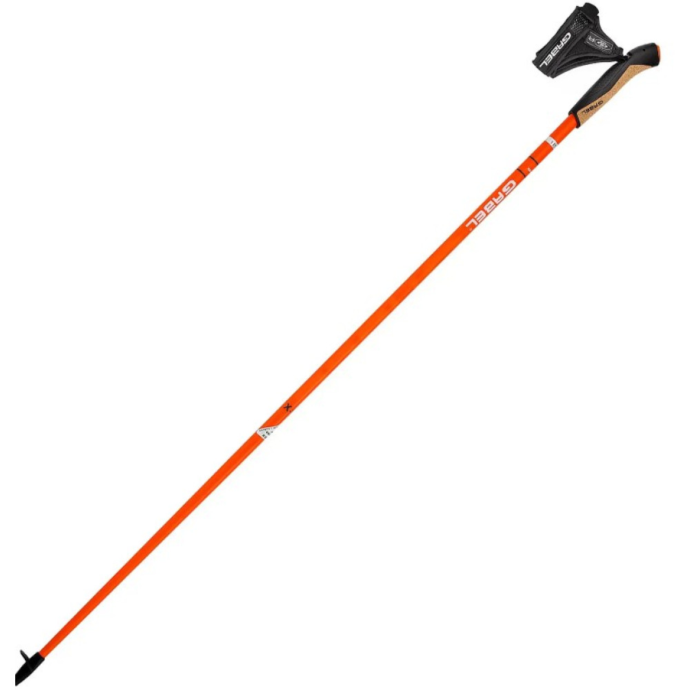 Палки для скандинавской ходьбы Gabel X-1.35 Active Knife Red/Orange 115 (7009361151150) (DAS302695)