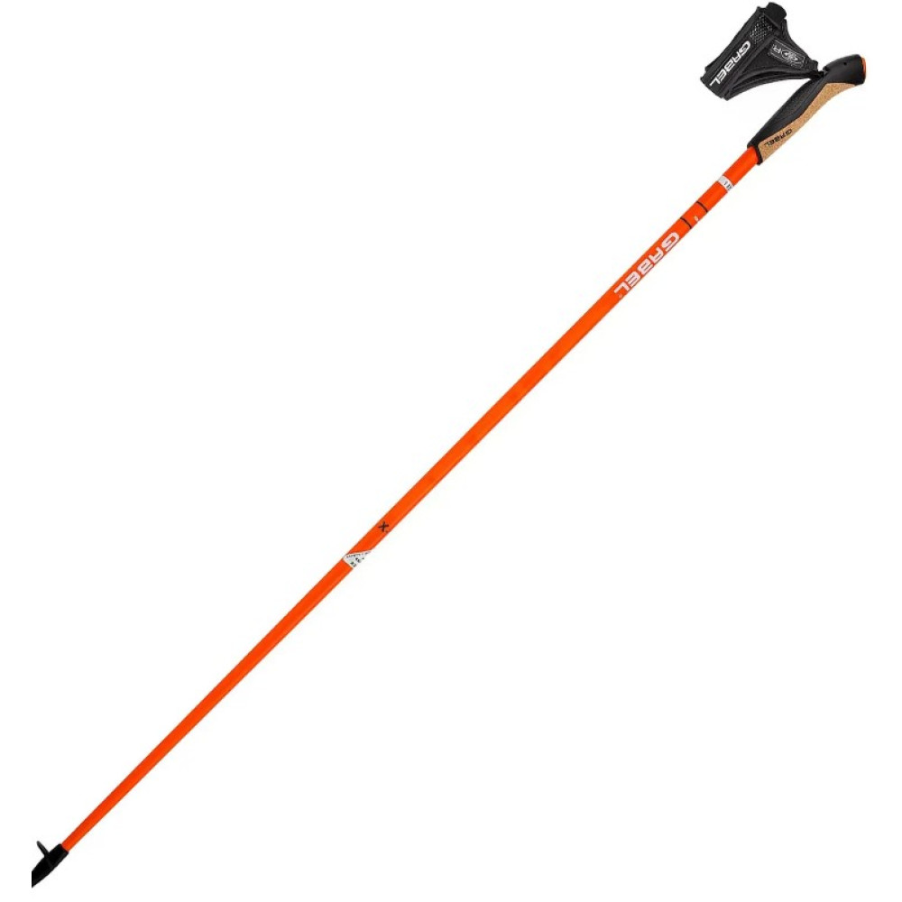 Палки для скандинавской ходьбы Gabel X-1.35 Active Knife Red/Orange 110 (7009361151100) (DAS302696)