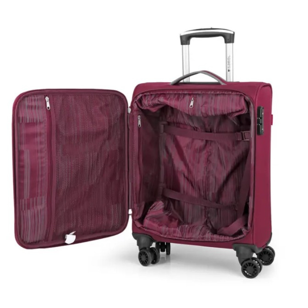 Чемодан Gabol Zambia (S) Burgundy (113401)